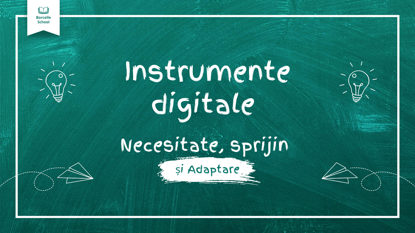 PAF - Instrumente digitale în școală