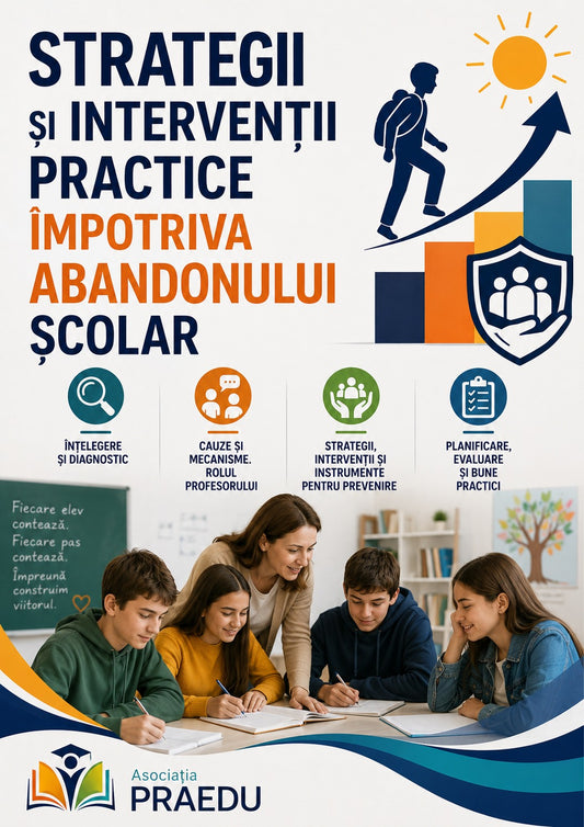 Strategii  și intervenții practice împotriva abandonului școlar